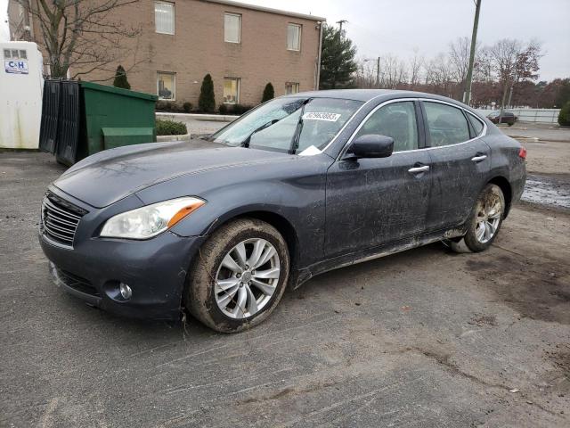 JN1BY1AR4BM371858 - 2011 INFINITI M37 X BLUE photo 1