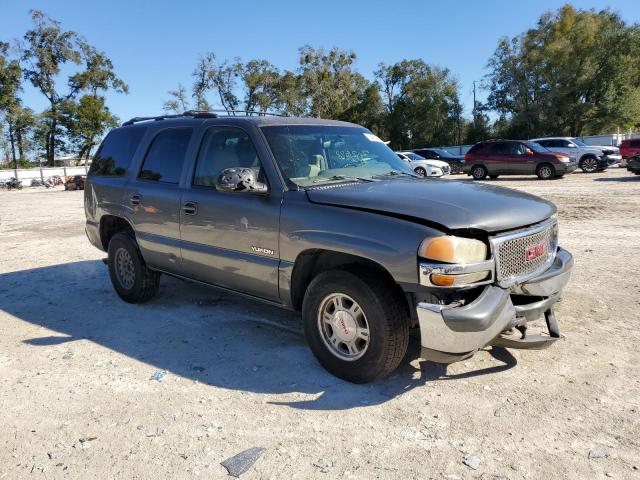 1GKEC13V42R274816 - 2002 GMC YUKON GRAY photo 4