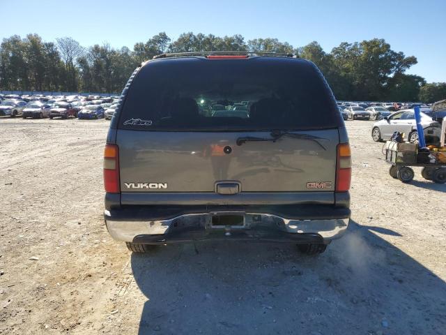 1GKEC13V42R274816 - 2002 GMC YUKON GRAY photo 6