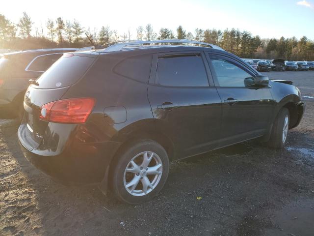 JN8AS58V78W112500 - 2008 NISSAN ROGUE S BLACK photo 3