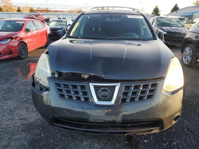 JN8AS58V78W112500 - 2008 NISSAN ROGUE S BLACK photo 5