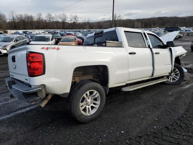 3GCUKREC8EG238961 - 2014 CHEVROLET SILVERADO K1500 LT WHITE photo 3