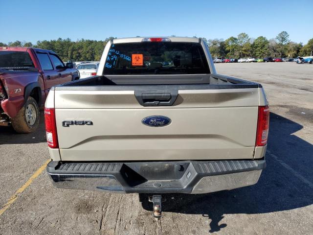 1FTEW1CP7HKE53020 - 2017 FORD F150 SUPERCREW TAN photo 6