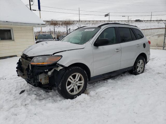 5XYZGDAB4BG014037 - 2011 HYUNDAI SANTA FE GLS SILVER photo 1