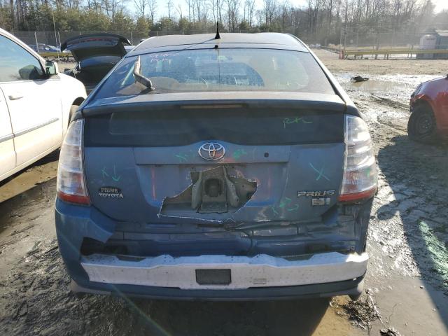 JTDKB20U687815808 - 2008 TOYOTA PRIUS BLUE photo 6