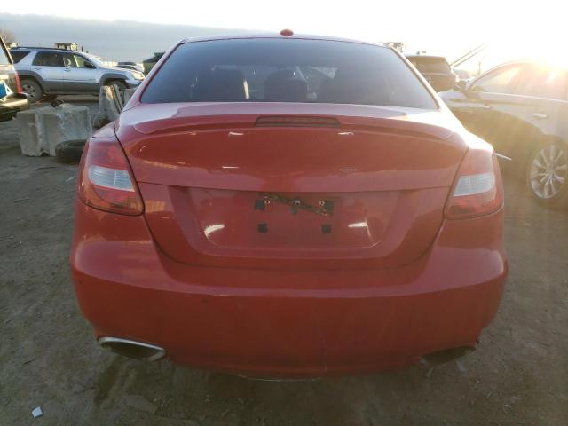 JS2RF9A81B6111077 - 2011 SUZUKI KIZASHI SPORT SLS RED photo 6