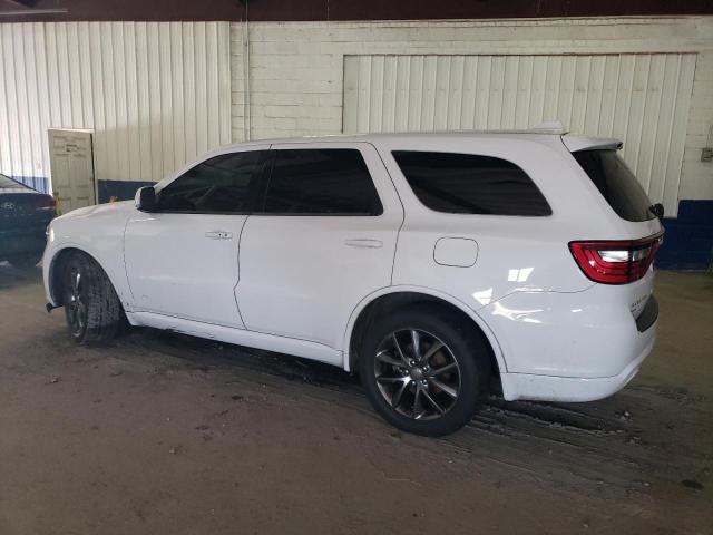 1C4RDJDG0HC917796 - 2017 DODGE DURANGO GT WHITE photo 2