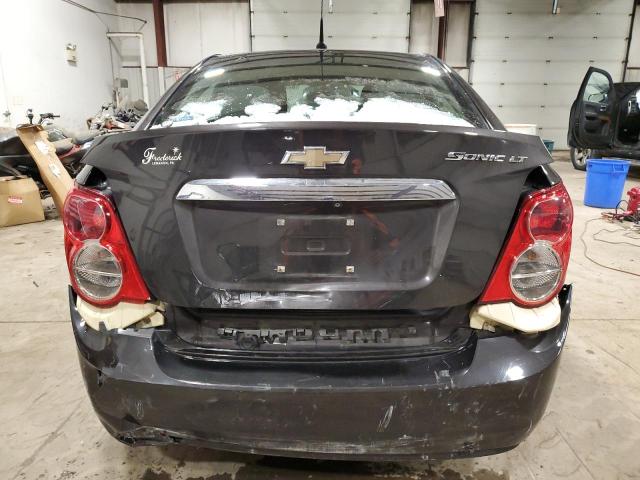 1G1JC5SG3E4118894 - 2014 CHEVROLET SONIC LT GRAY photo 6