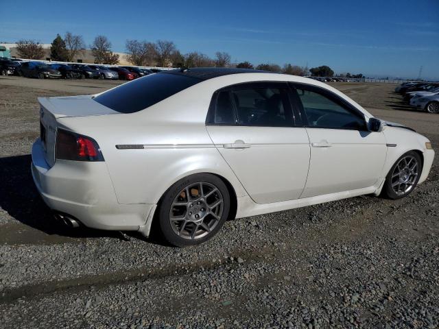 19UUA76567A009592 - 2007 ACURA TL TYPE S WHITE photo 3