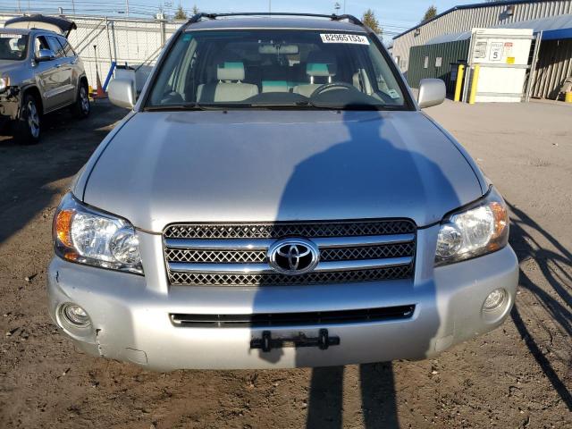 JTEEW21A460028895 - 2006 TOYOTA HIGHLANDER HYBRID SILVER photo 5