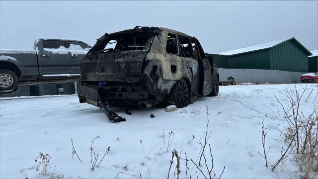 SALSP2E42DA760578 - 2013 LAND ROVER RANGE ROVE AUTOBIOGRAPHY BURN photo 3