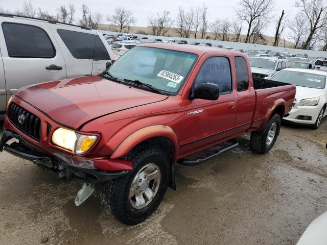 5TESN92N01Z878620 - 2001 TOYOTA TACOMA XTRACAB PRERUNNER 红色 照片 1