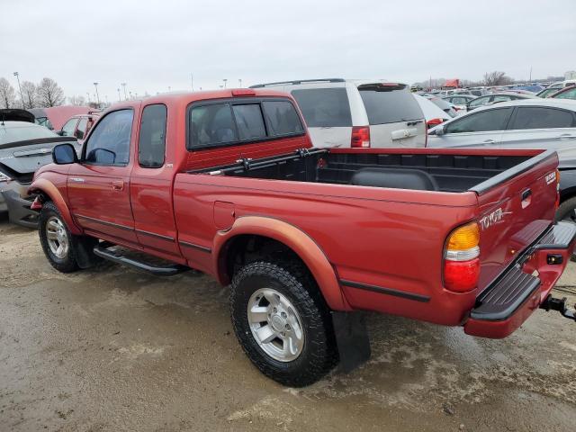 5TESN92N01Z878620 - 2001 TOYOTA TACOMA XTRACAB PRERUNNER RED photo 2