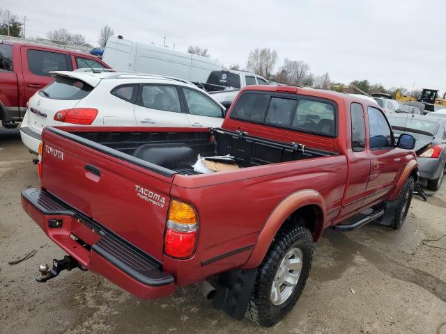 5TESN92N01Z878620 - 2001 TOYOTA TACOMA XTRACAB PRERUNNER RED photo 3