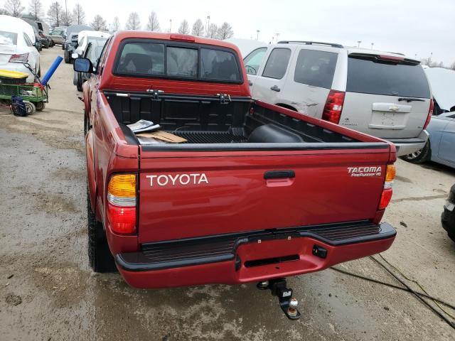 5TESN92N01Z878620 - 2001 TOYOTA TACOMA XTRACAB PRERUNNER RED photo 6