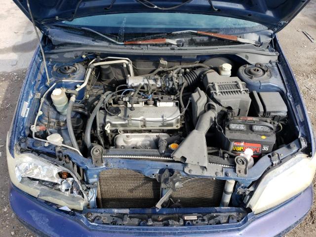 JA3AJ36B23U050373 - 2003 MITSUBISHI LANCER BLUE photo 11