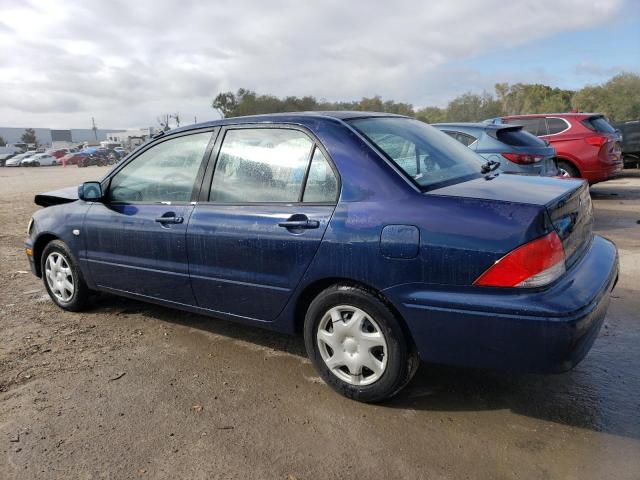 JA3AJ36B23U050373 - 2003 MITSUBISHI LANCER BLUE photo 2