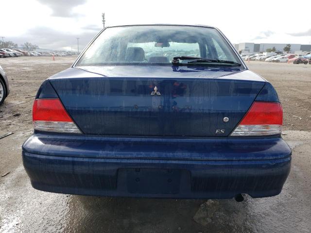 JA3AJ36B23U050373 - 2003 MITSUBISHI LANCER BLUE photo 6