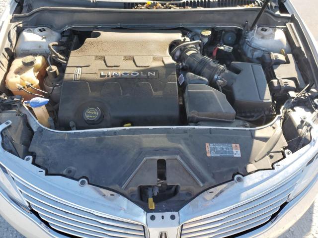3LN6L2GK8FR614531 - 2015 LINCOLN MKZ WHITE photo 11