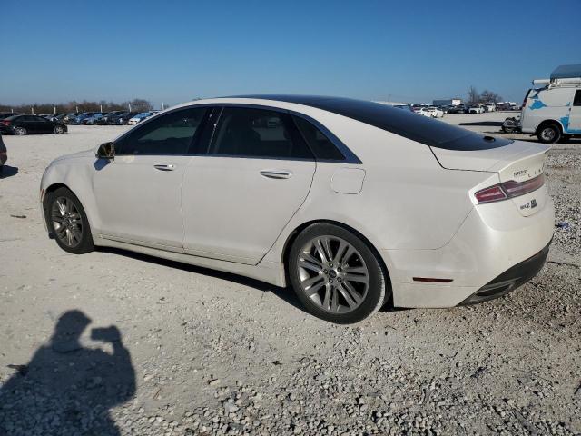 3LN6L2GK8FR614531 - 2015 LINCOLN MKZ WHITE photo 2