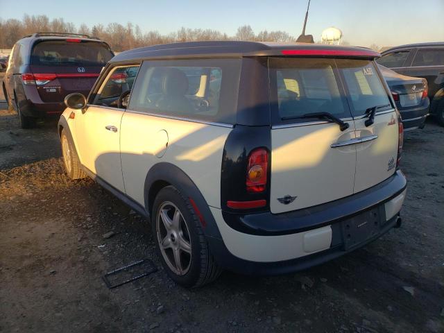 WMWML33559TX35146 - 2009 MINI COOPER CLUBMAN BEIGE photo 2