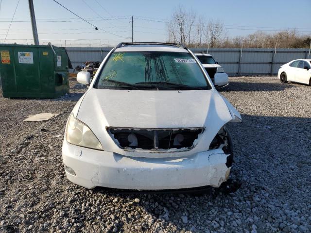 2T2GK31U37C002171 - 2007 LEXUS RX 350 WHITE photo 5