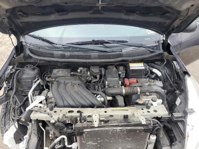 3N1CN7AP9FL843678 - 2015 NISSAN VERSA S GRAY photo 11