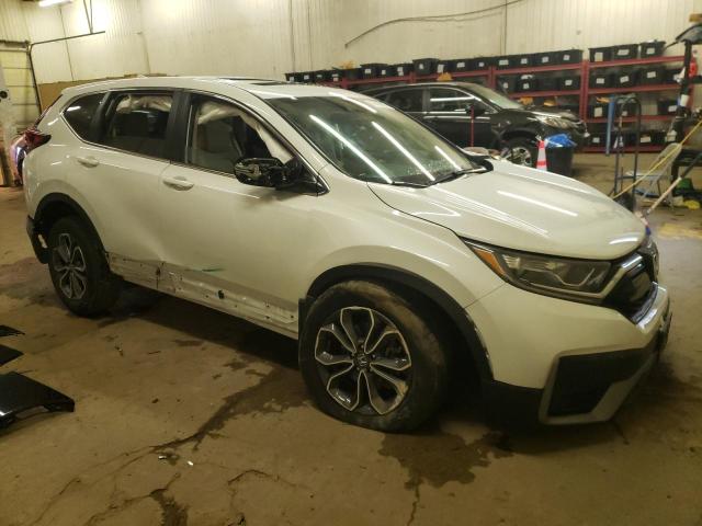 2HKRW2H50NH613229 - 2022 HONDA CR-V EX WHITE photo 4