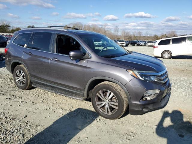 5FNYF6H50HB083270 - 2017 HONDA PILOT EXL GRAY photo 4