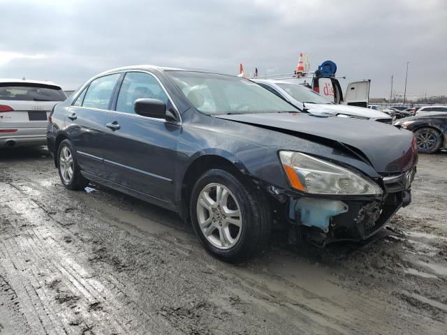 1HGCM56877A043591 - 2007 HONDA ACCORD EX BLUE photo 4