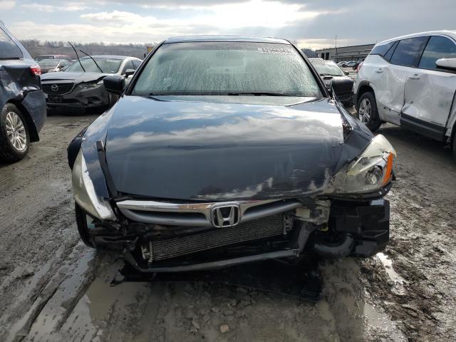 1HGCM56877A043591 - 2007 HONDA ACCORD EX BLUE photo 5