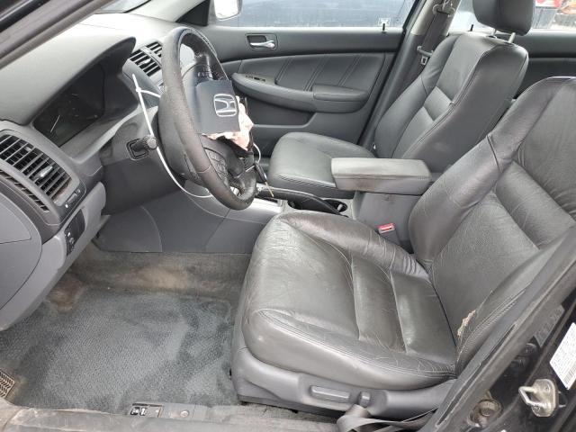 1HGCM56877A043591 - 2007 HONDA ACCORD EX BLUE photo 7