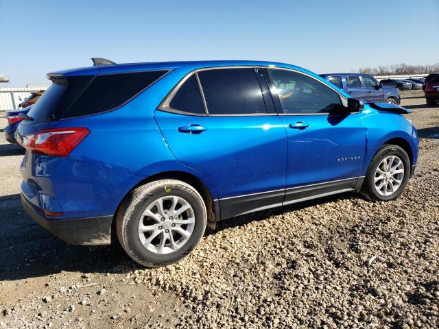 3GNAXHEV8KS520243 - 2019 CHEVROLET EQUINOX LS BLUE photo 3