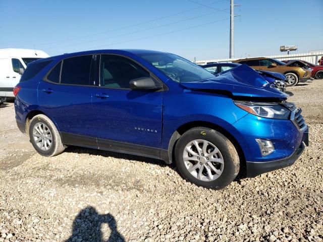 3GNAXHEV8KS520243 - 2019 CHEVROLET EQUINOX LS BLUE photo 4