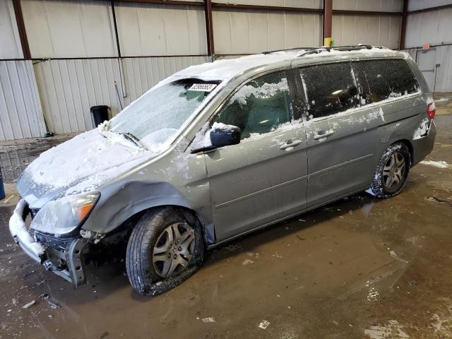 5FNRL38617B033884 - 2007 HONDA ODYSSEY EXL SILVER photo 1