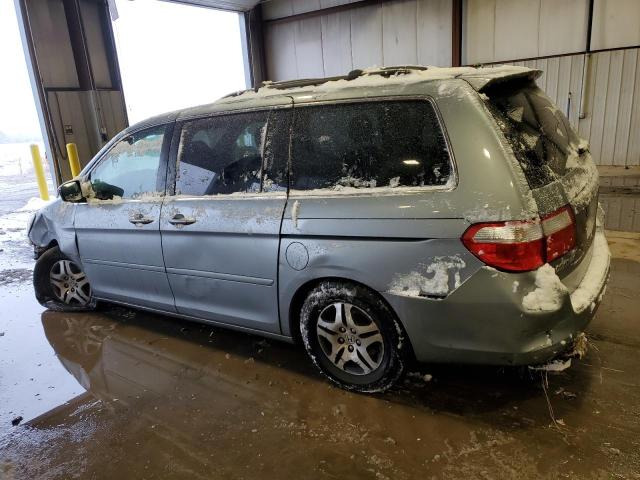 5FNRL38617B033884 - 2007 HONDA ODYSSEY EXL SILVER photo 2