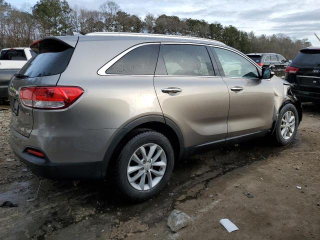 5XYPG4A30JG342828 - 2018 KIA SORENTO LX GRAY photo 3