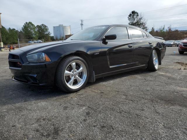 2C3CDXCT5CH102625 - 2012 DODGE CHARGER R/T BLACK photo 1