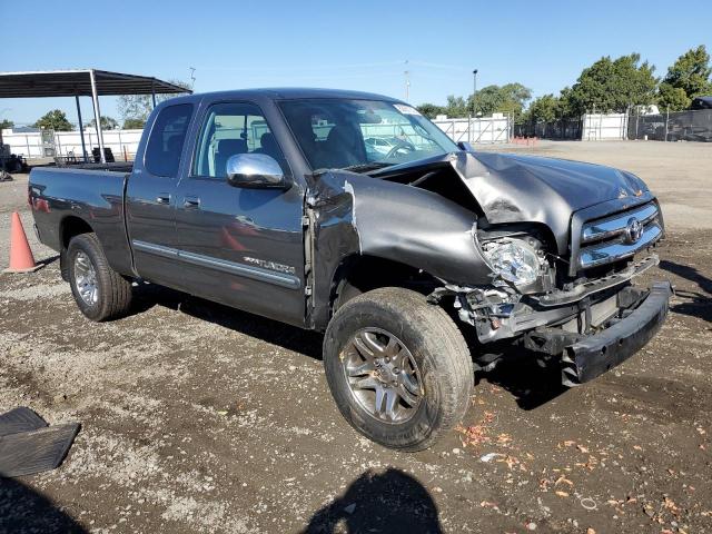 5TBRU34146S479425 - 2006 TOYOTA TUNDRA ACCESS CAB SR5 GRAY photo 4