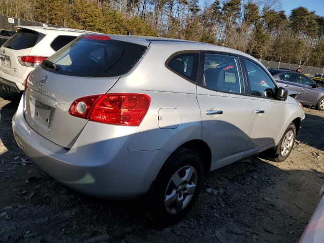 JN8AS5MT7AW028946 - 2010 NISSAN ROGUE S SILVER photo 3