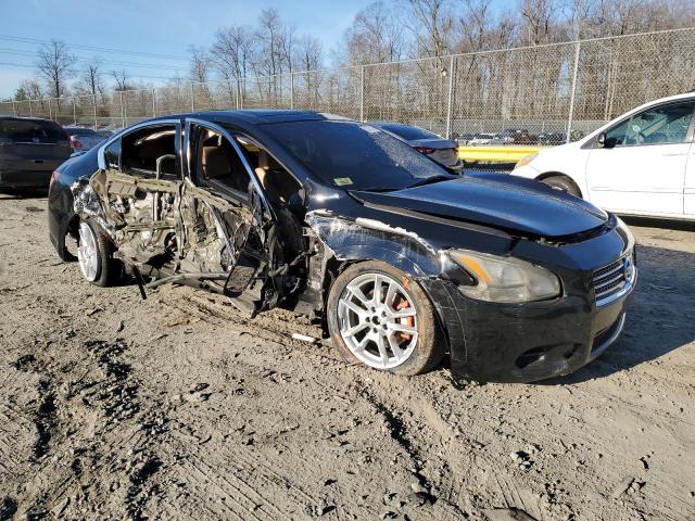 1N4AA5AP0BC853645 - 2011 NISSAN MAXIMA S BLACK photo 4