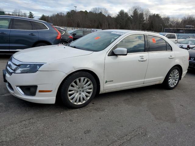 3FADP0L36CR221535 - 2012 FORD FUSION HYBRID WHITE photo 1