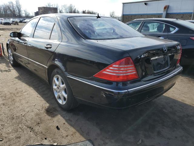 WDBNG83J46A478797 - 2006 MERCEDES-BENZ S 430 4MATIC BLACK photo 2