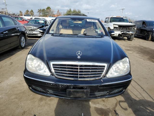 WDBNG83J46A478797 - 2006 MERCEDES-BENZ S 430 4MATIC BLACK photo 5