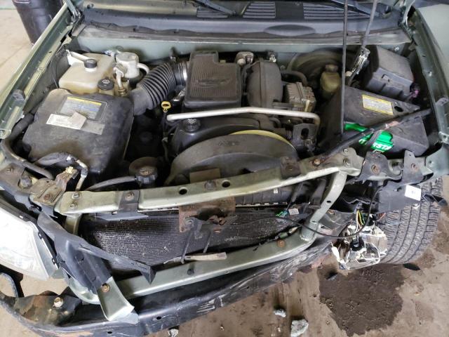 1GKDT13S232322809 - 2003 GMC ENVOY GREEN photo 11