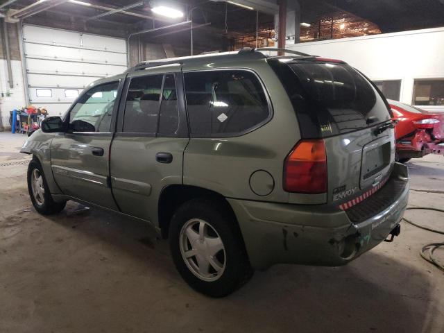 1GKDT13S232322809 - 2003 GMC ENVOY GREEN photo 2