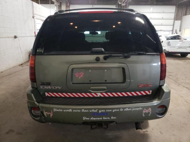 1GKDT13S232322809 - 2003 GMC ENVOY GREEN photo 6