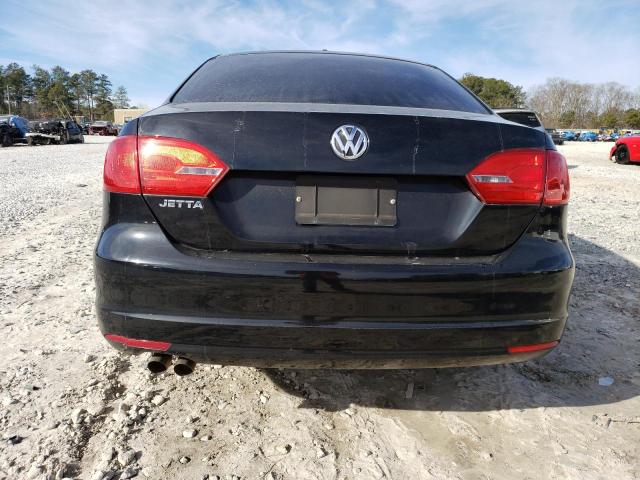 3VW2K7AJXCM371622 - 2012 VOLKSWAGEN JETTA BASE BLACK photo 6