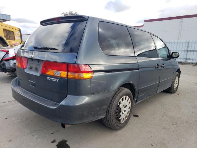 5FNRL18584B121354 - 2004 HONDA ODYSSEY LX TEAL photo 3