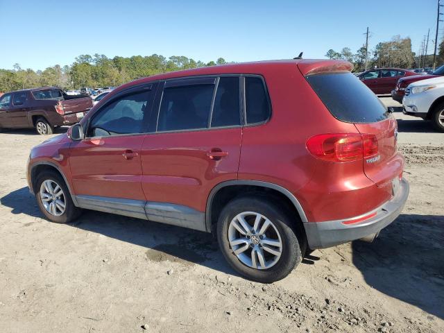 WVGBV3AX0DW086884 - 2013 VOLKSWAGEN TIGUAN S ORANGE photo 2